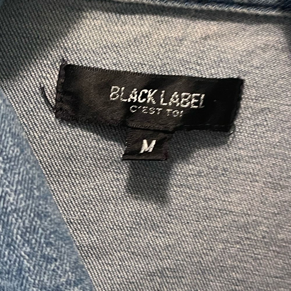 Black Label Light Blue Denim Jacket - Picture 3 of 6